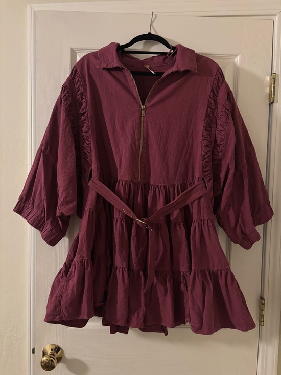 Free People Dresses & Skirts - FREE PEOPLE | Hampton Mini Dress Plum